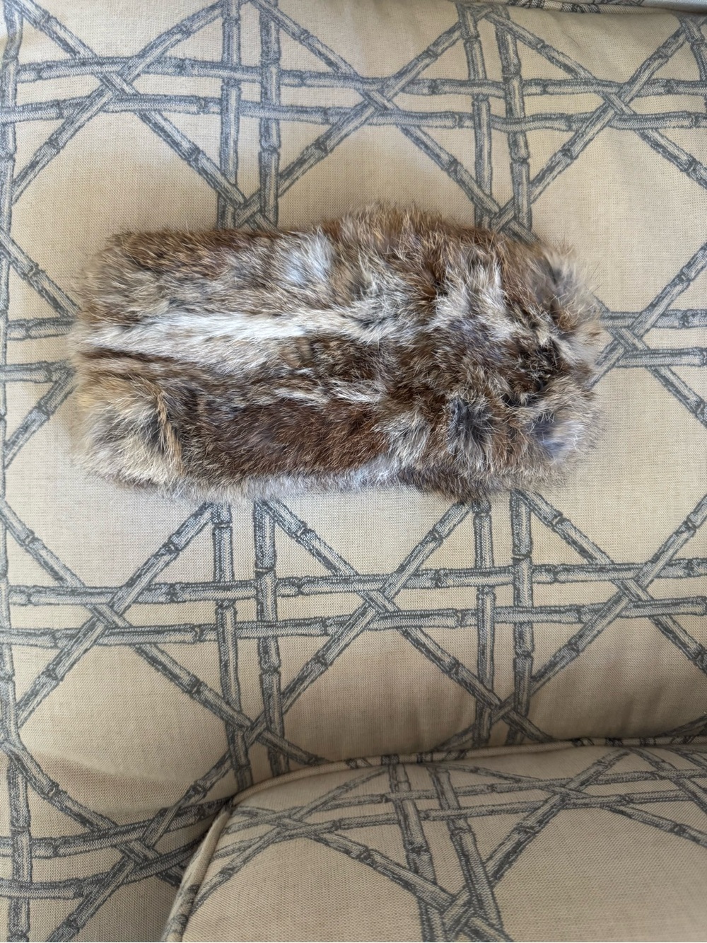 J McLaughlin Rabbit Fur Ear Warmer